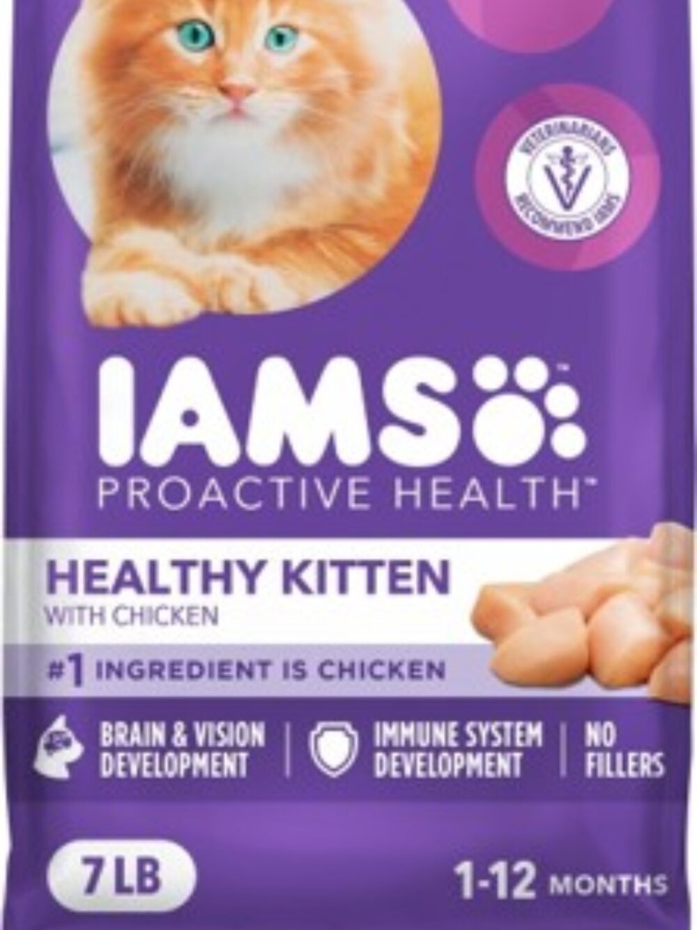 Chicken: IAMS Proactive Health Healthy Kitten Dry Cat Food